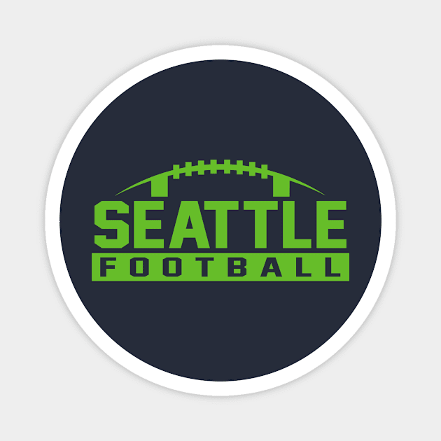 Seattle Football Magnet by CasualGraphic